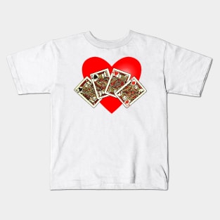 I love playing card games, I love casinos and I have a lot of fun Kids T-Shirt